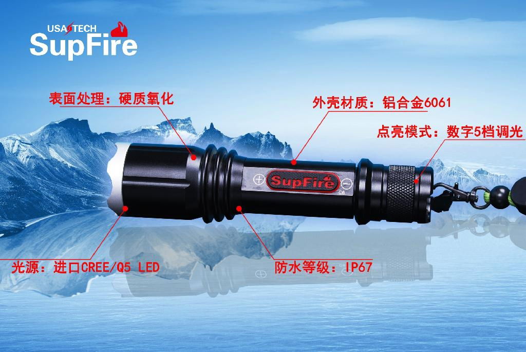 High Power Energy Saving LED Flashlight 2