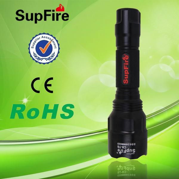 High Brightness Rechargeable Flashlight 