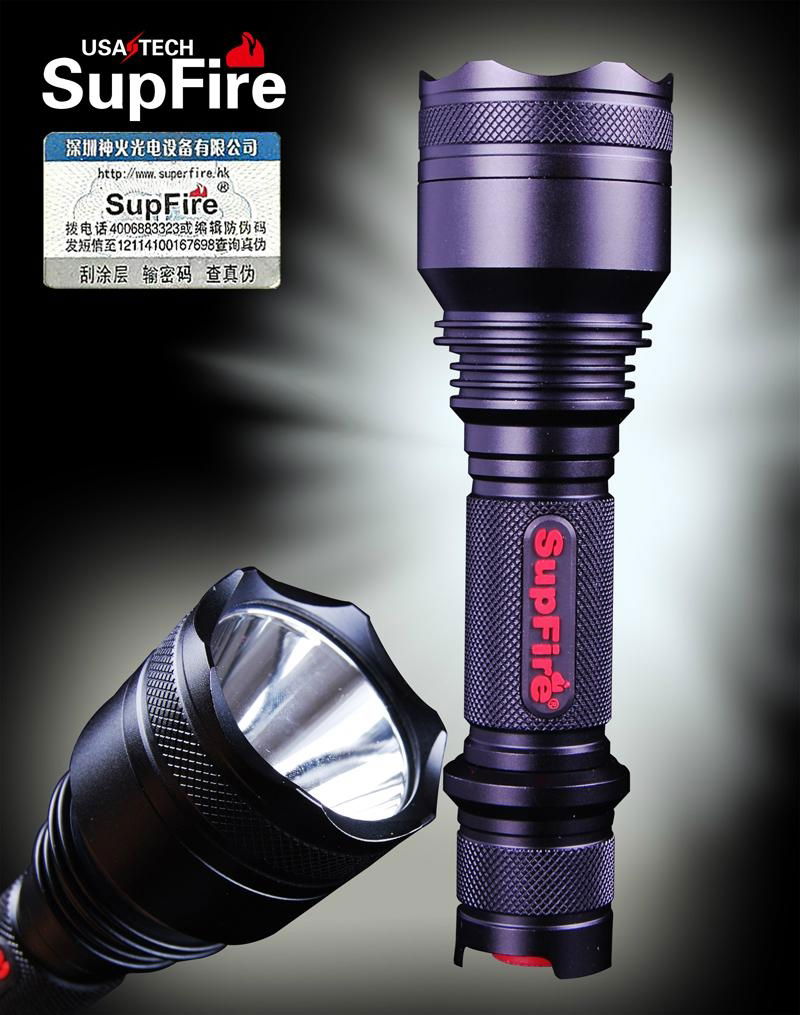 High Brightness Rechargeable Flashlight  2