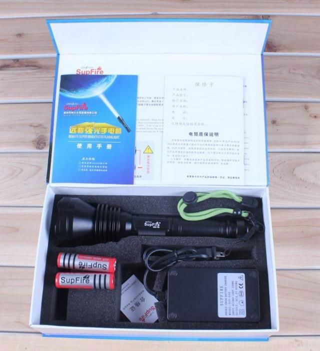 1200lm High Power T6 LED Flashlight 4