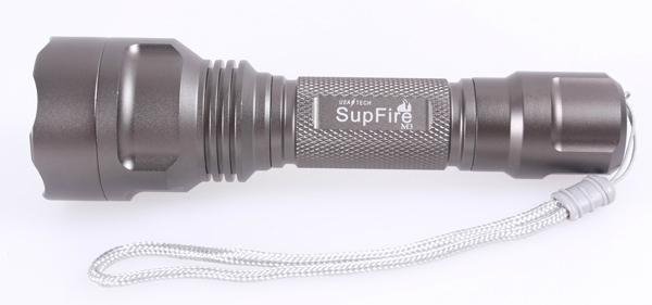 Recharger Waterproof Flashlight CREE Q5 LED with CE and RoHS 2