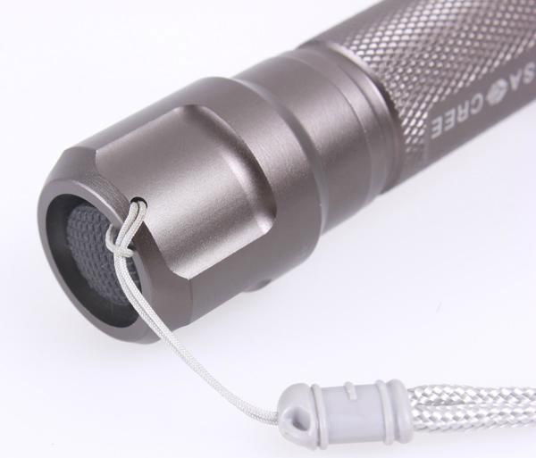 Recharger Waterproof Flashlight CREE Q5 LED with CE and RoHS 4