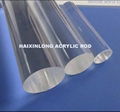 high transparency 93%  acrylic round rod