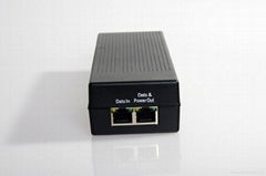 Gigabit Single port PoE Injector 30W 