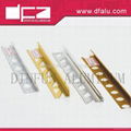 Aluminium straight edge tile trims