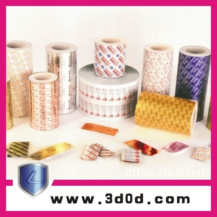 Supply all kinds of cold forming blister foil 