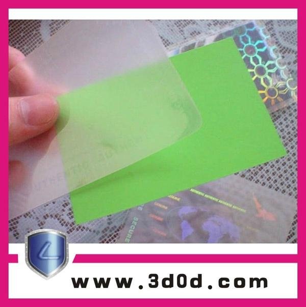 security smart card plastic transpaperent card  5