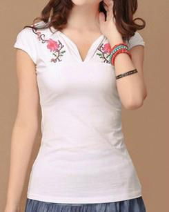 2013 national trend women's short-sleeved cotton T-Shirt 