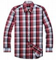 wholesale cheapest men long sleeve plaid