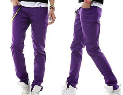 men fashion casual pants Korean wild Slim pencil pants 2