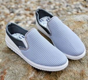 2013 summer breathable canvas shoes for men with fashion model 3