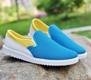 2013 summer breathable canvas shoes for men with fashion model 2