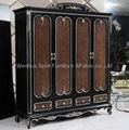 New design classical Solid wood bedroom 5