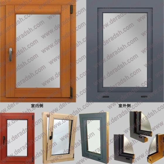 上海高檔純木鋁木門窗 3