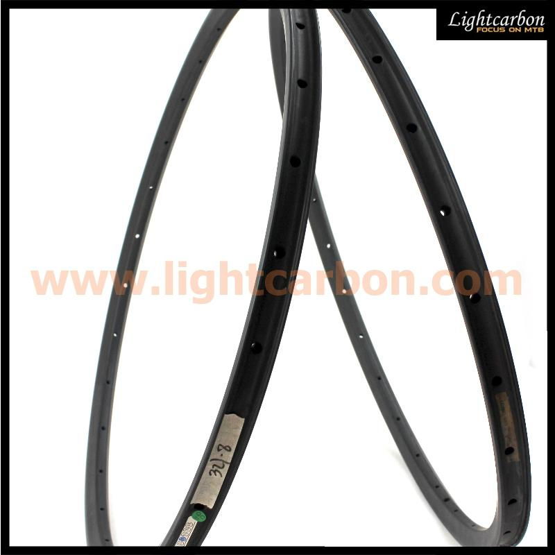 2013 hot sale  26er MTB full carbon clincher rim 2