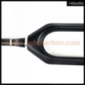 LIGHTCARBON black 29er hardtail carbon mtb fork  3