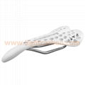 Road or MTB Bike Saddle white&black