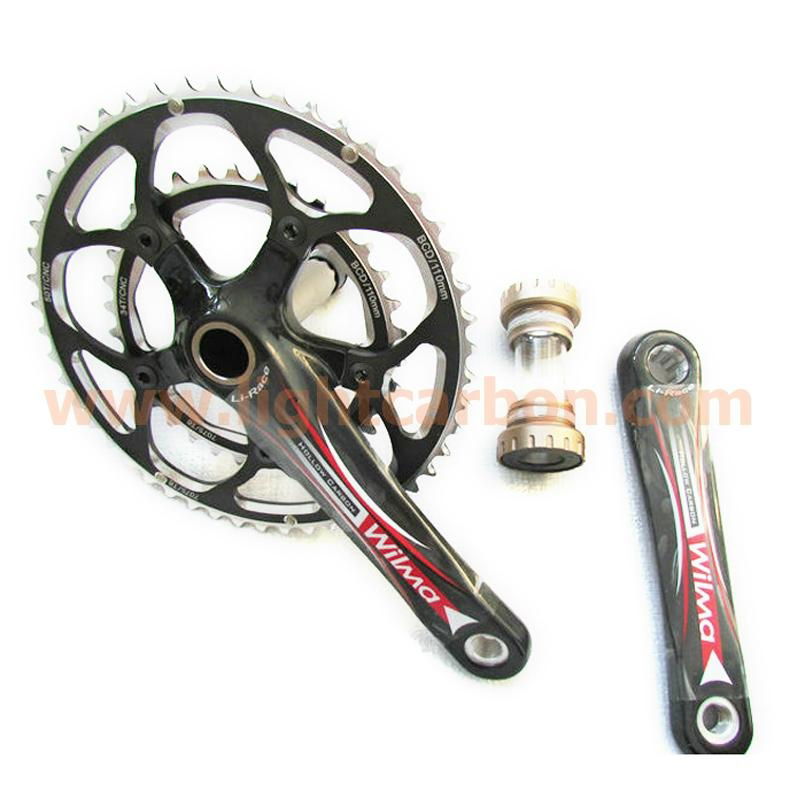 CS03 full carbon road bicycle crank set