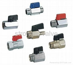 Brass mini ball valve