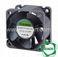 Sunon 4028 high air flow ventilating fan dc cooling fan