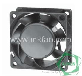 Sunon 6025 axial exhaust fan MegLev Motor ac fan