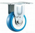 Double Ball Bearing PU Caster 1