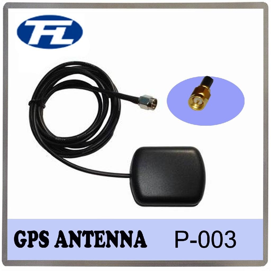 External Active GPS Antenna with Fakra straight connector 3