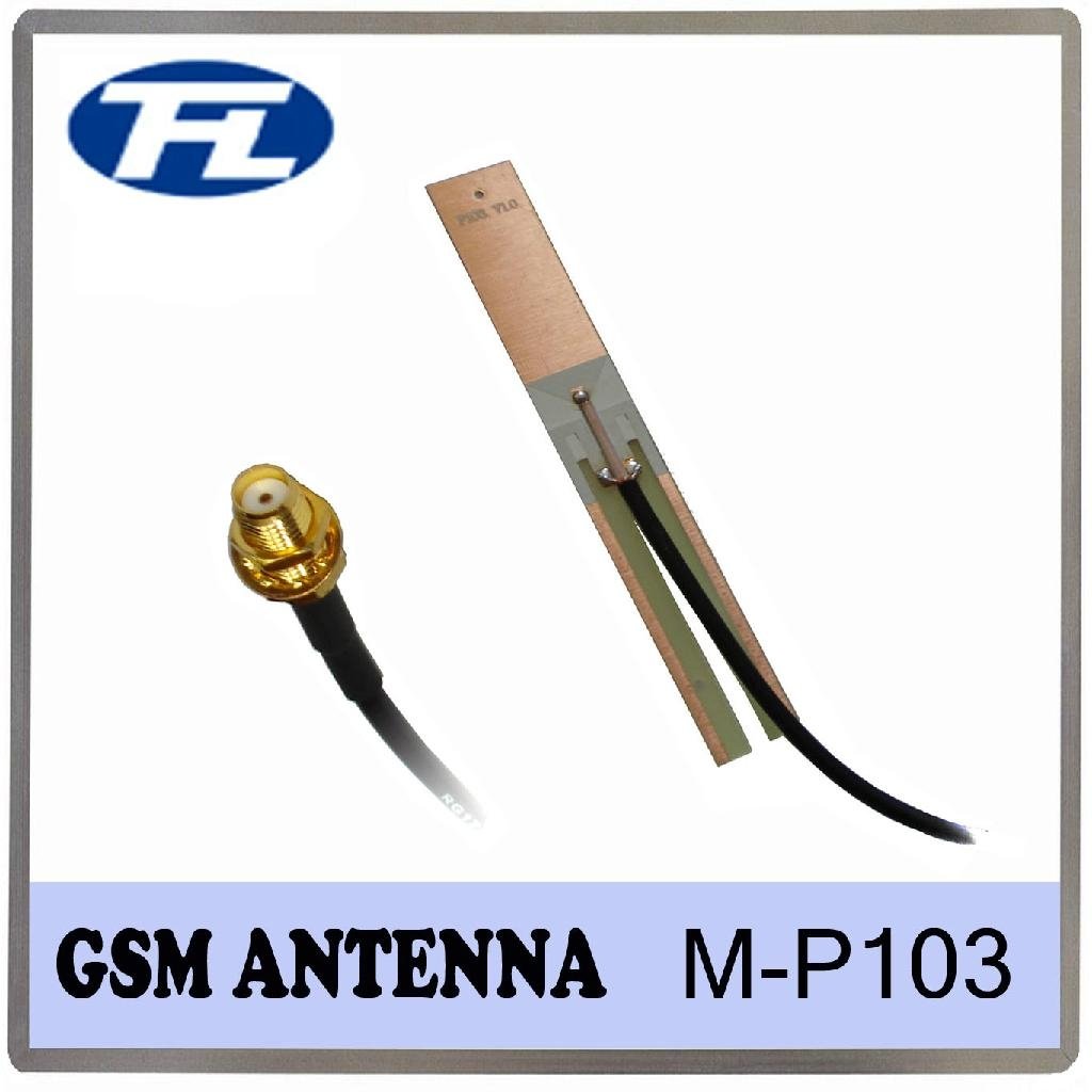 RG174 2 dBi SMA female connector for GSM Internal Antenna