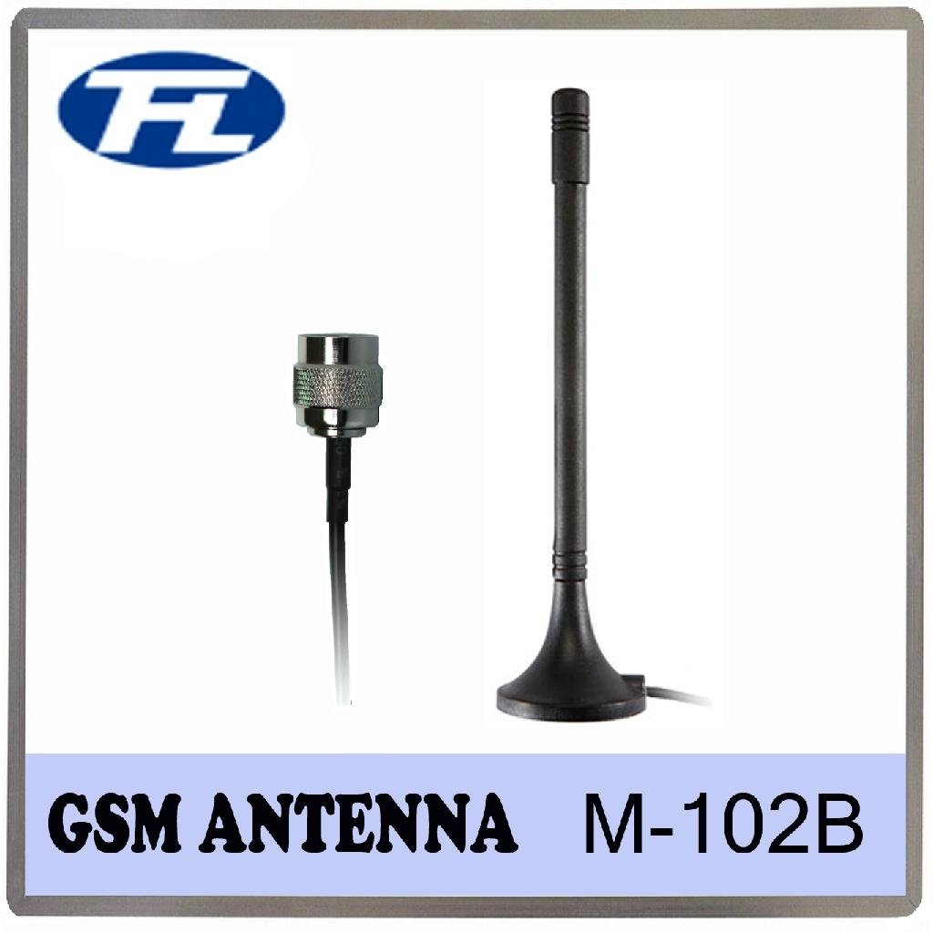50 ohm TNC male connector GSM antenna with magnetic base