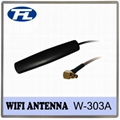 MMCX right angle male connector Wifi antenna signal booster 2.4GHz adhesive moun