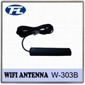 3dbi WIFI Antenna with RG cable MCX male connector 2.4G Center Frequency 3