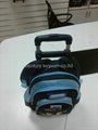 Navy blue Trumpet trolley bags 3