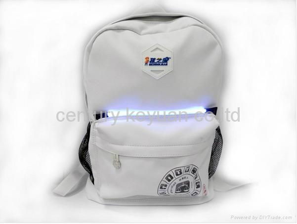 S Korean high school students backpack