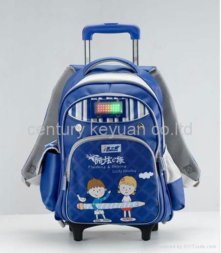 Sky Blue Large trolley bags 3