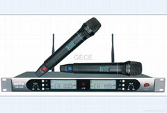 Dual channels UHF wireless microphone GM-8200