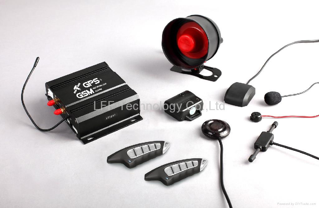 2013Hot selling smartphone car alarm 4