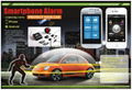 2013Hot selling smartphone car alarm 5