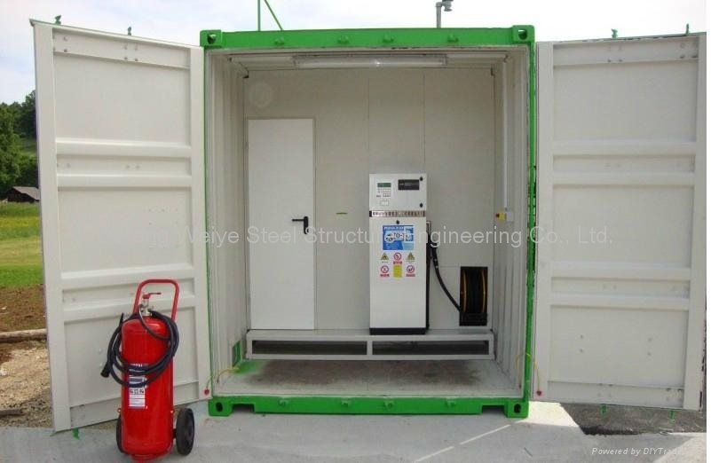 20ft or 40ft  diesel tank container ISO certification made in China