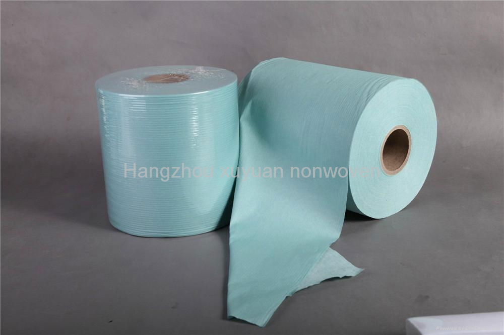 Industrial wiping paper roll 2