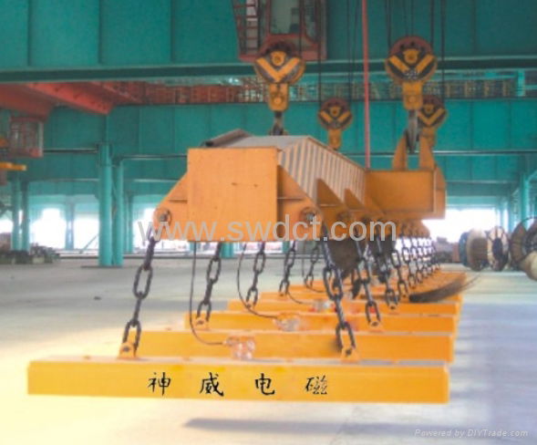 Lifting Electromagnet For Heavy Rail and Profiled Steel