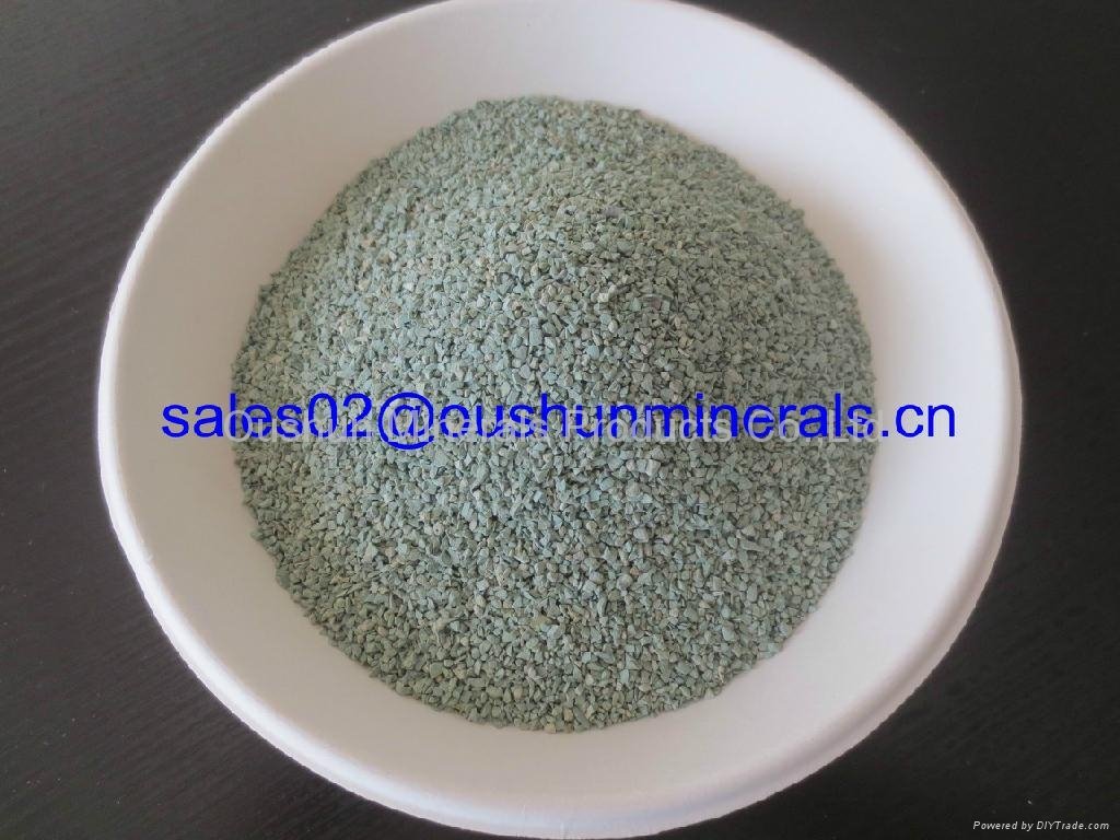 green zeolite powder