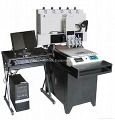 Automatic enamel dispenser machine for metal badge