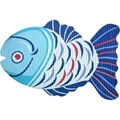 PVC Bath Mat Fish Shape 1