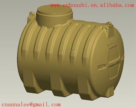 plastic blow mold (plastic barrel) 2