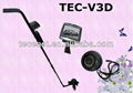 Wide Angle telescoping inspection mirror under vehicle security check camera 1