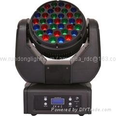 New 37*3W RGB CREE LED Moving Head Wash Light