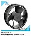 254*89mm 24v 48v 2800RPM dc axial cooling fan 1