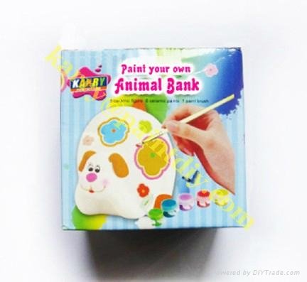 diy ceramic animal bank 