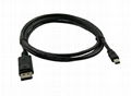 mini dp to dp (m to m) cable Mini DPto displayport cable adapter for macbook  3