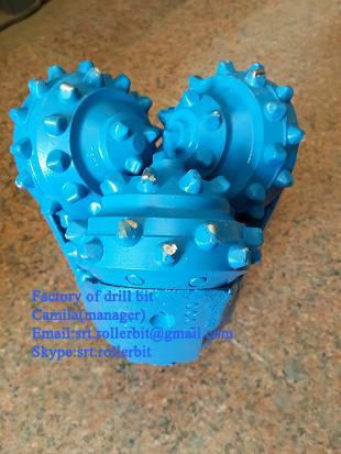 6 1/2" IADC437 Insert Tooth Tricone bit For Well Drilling 2